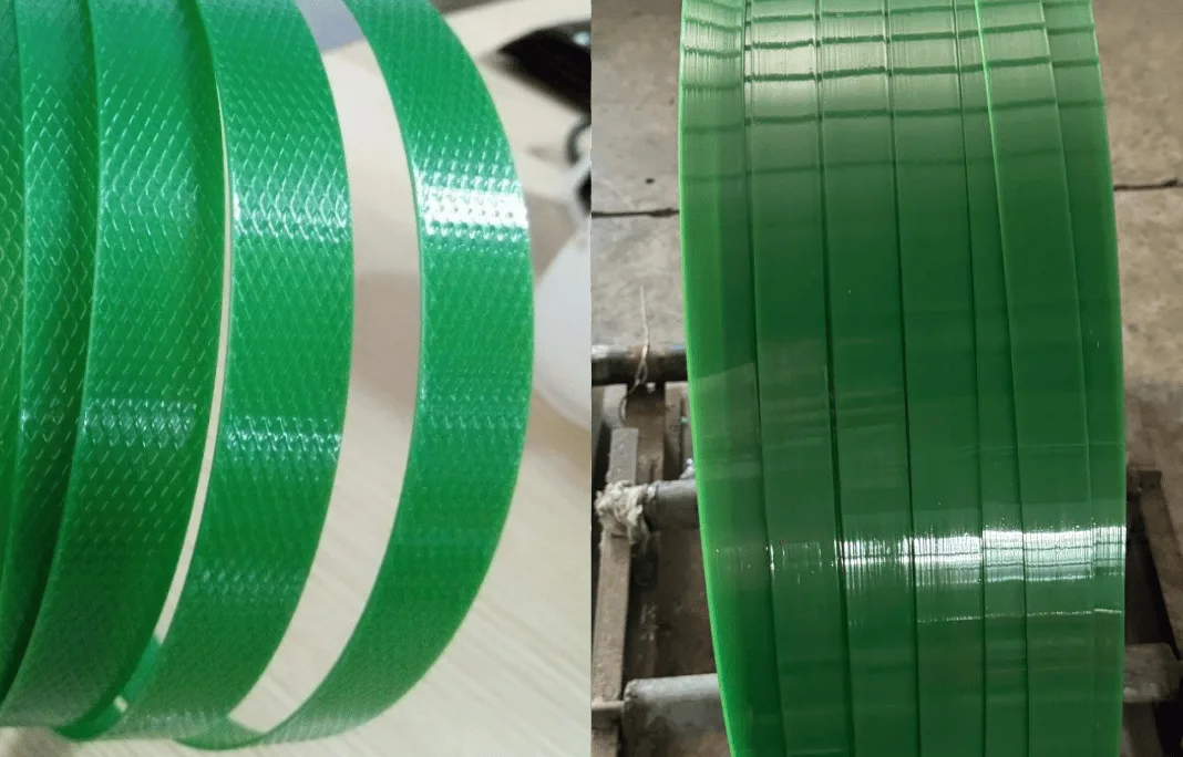 Dây đai nhựa trơn và caro khác nhau như thế nào?